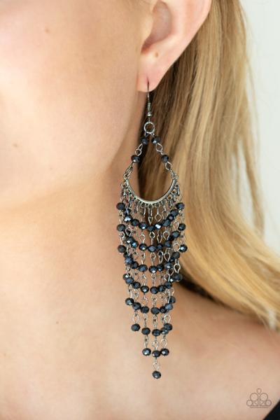 Metro Confetti - Blue Earring 