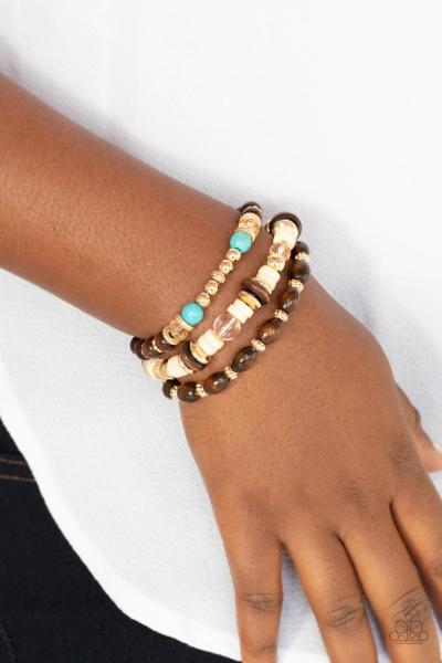 Belongs In The Wild - Gold Bracelet 
