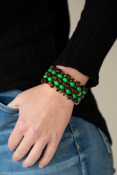 Tahiti Tourist - Green Bracelet 