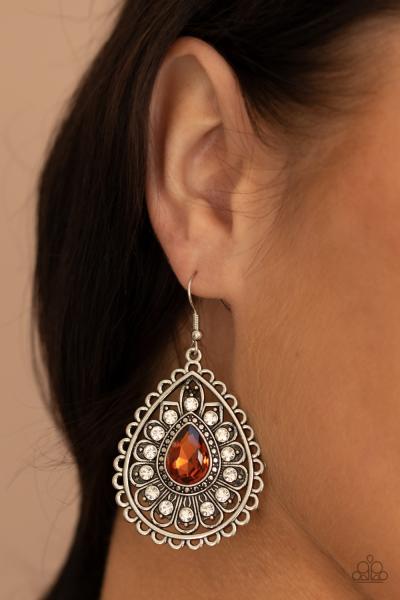 Eat, Drink, and BEAM Merry - Brown Earring