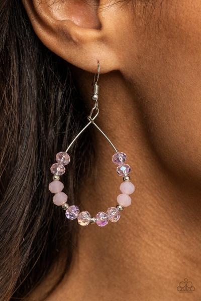 Wink Wink - Pink Earring 