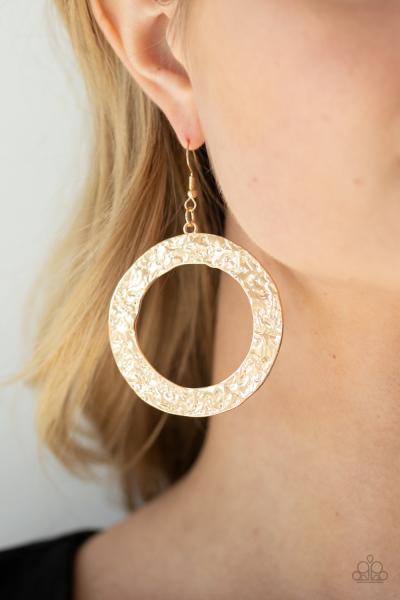 PRIMAL Meridian - Gold Earring 