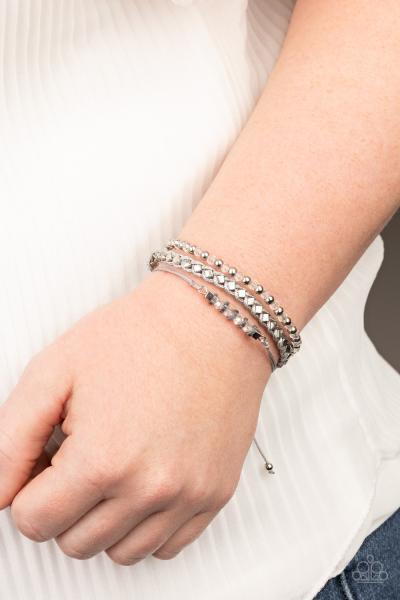 Ultra Modern - White Urban Bracelet 