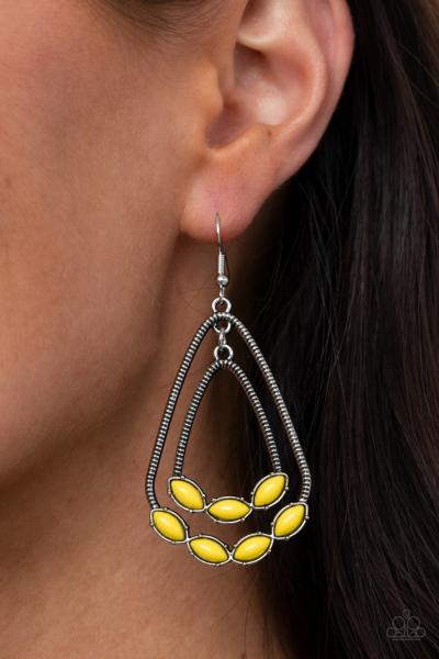 Summer Staycation - Yellow Earring