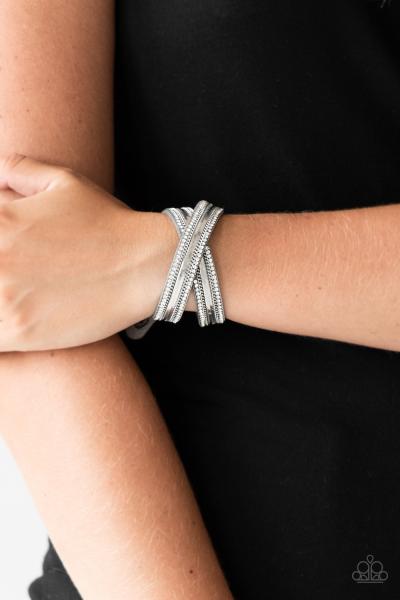 Rocker Rivalry - Silver Urban Bracelet 