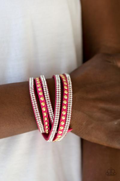 I BOLD You So! - Pink Urban Bracelet 