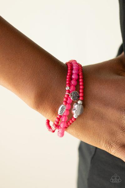 Really Romantic - Pink Bracelet 