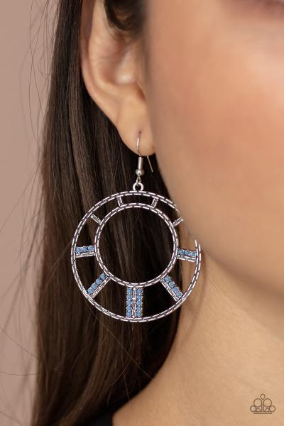 Fleek Fortress - Blue Earring 
