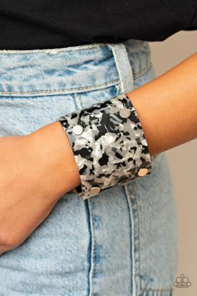What are you waiting FAUX? - Silver Cuff Bracelet 