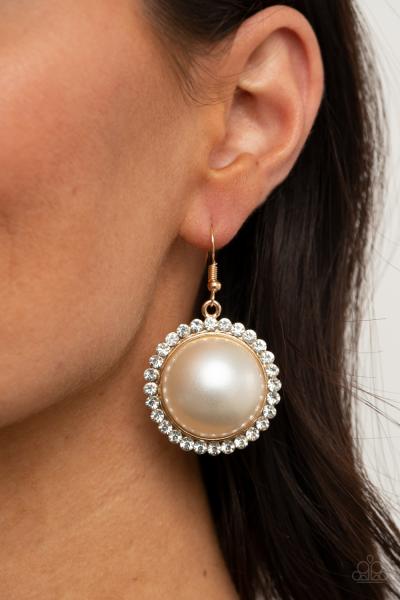Esteemed Elegance - Gold Earring 