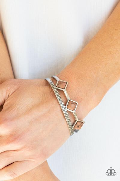 Adobe Ascension - Brown Cuff Bracelet 