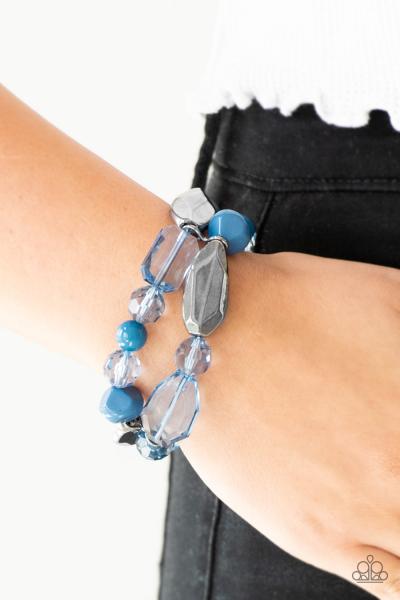 Rockin Rock Candy - Blue Bracelet 