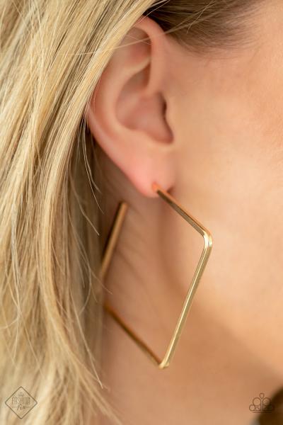 Material Girl Magic - Gold Hoop Earring 