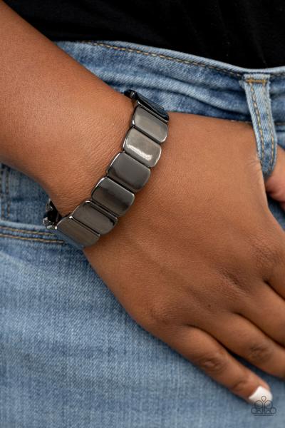 Retro Effect - Black Bracelet 