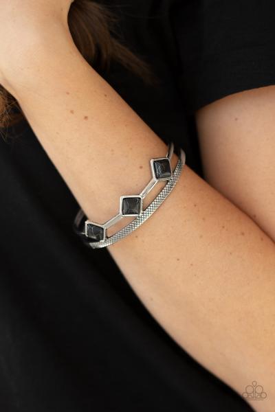 Adobe Ascension - Black Cuff Bracelet 