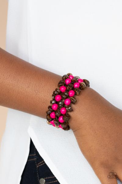Tahiti Tourist - Pink Bracelet 
