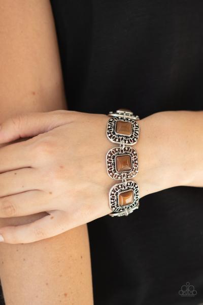 Dreamy Destinations - Brown Bracelet 