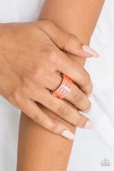 Rough Around The Edges - Copper Ring