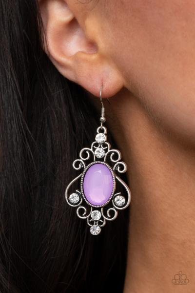 Tour de Fairytale - Purple Earring 