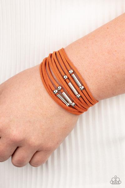 Back To BACKPACKER - Orange Urban Bracelet 