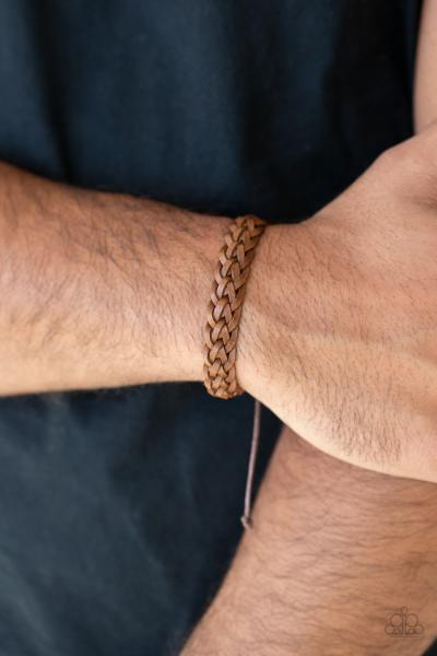 Prairie Cruise - Brown Urban Bracelet 