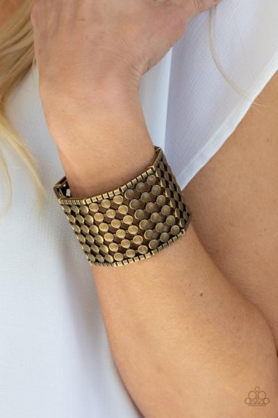 Cool and CONNECTED - Brass Bracelet 