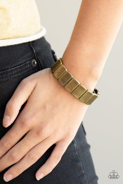 Retro Effect - Brass Bracelet 