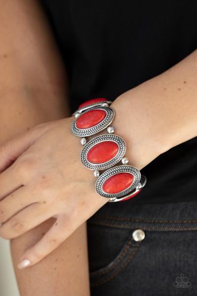 Until The Cows Come HOMESTEAD - Red Bracelet 