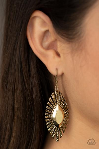 Who Is The FIERCEST Of Them All - Brass Earring 