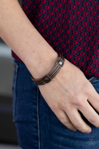 Rustic Redux - Copper Bracelet 