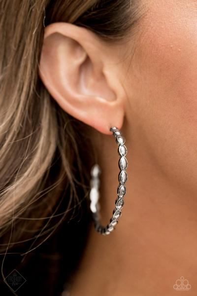 Hoop Hype Silver Hoop Earring