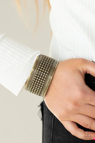 ​Bronco Bust - Brass Cuff Bracelet 