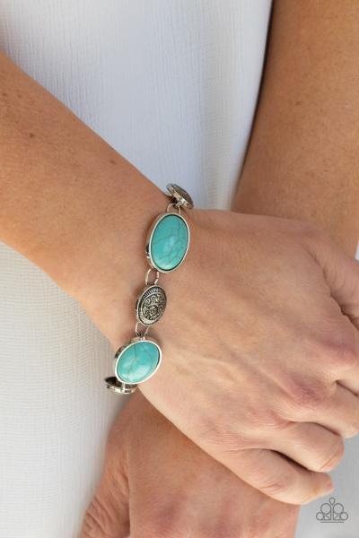 Cactus Country - Blue Bracelet 