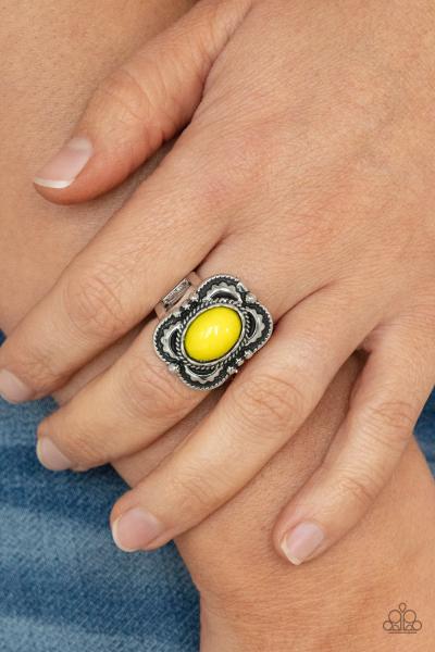 ​Vivaciously Vibrant - Yellow Ring