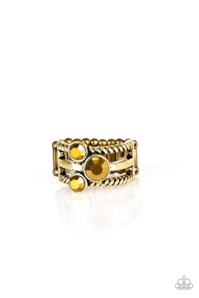Head in the Stars Brass Ring
