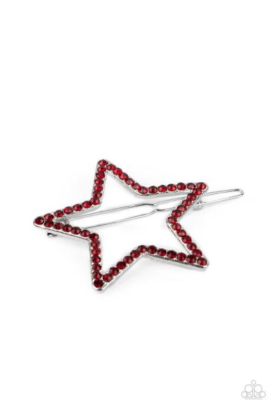 ​Stellar Standout - Red Hair Clip