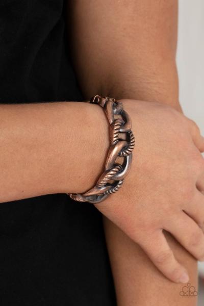 Bold Move - Copper Bracelet 