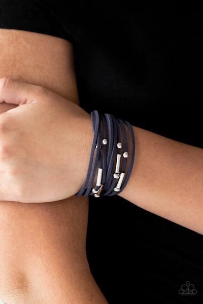 Back To BACKPACKER - Blue Urban Bracelet 