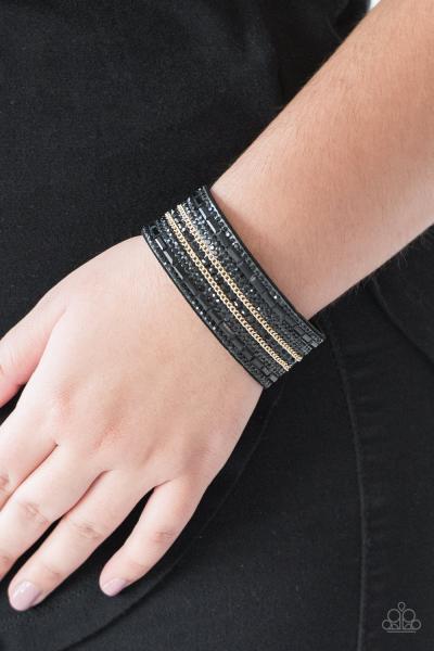 Rebel Radiance Black Urban Bracelet 