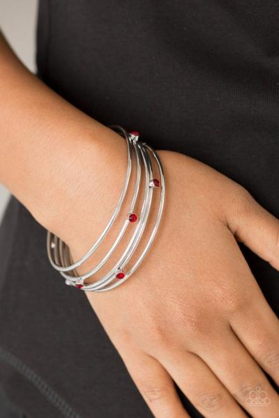 Delicate Decadence Red Bracelet 