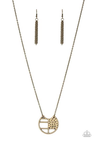 Abstract Aztec Brass