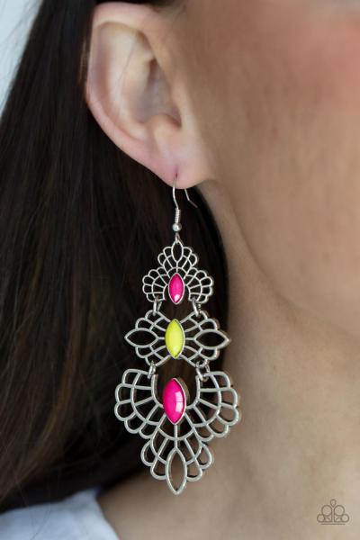 ​Flamboyant Frills - Multi Earring