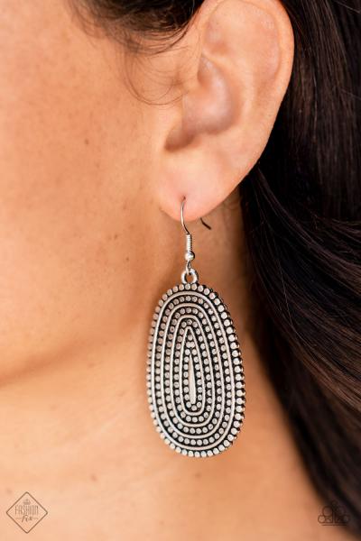 ​Desert Climate - Silver Earring 