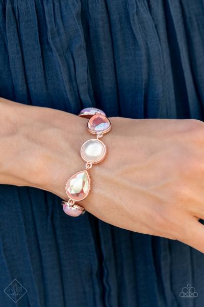 Nostalgically Nautical - Rose Gold Bracelet 