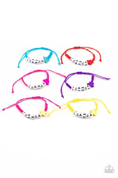 Kids I Am A Star Pull-cord Bracelet 