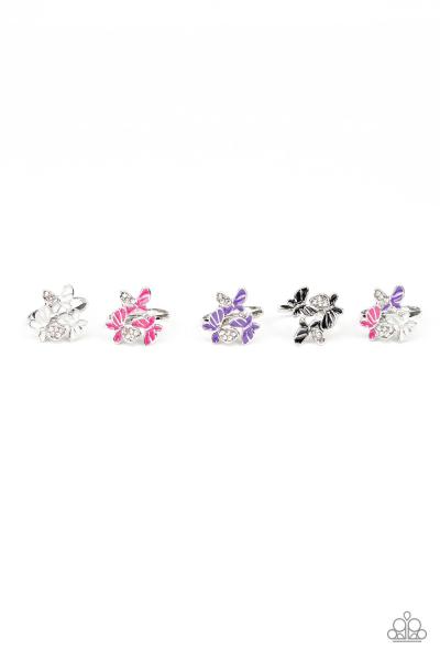 Kids Butterfly Trio Ring