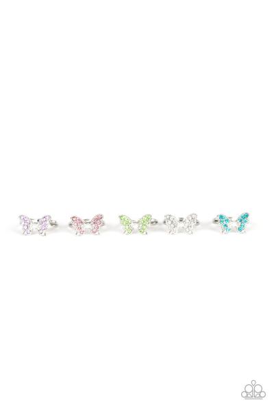Kids Butterfly Pearl Ring