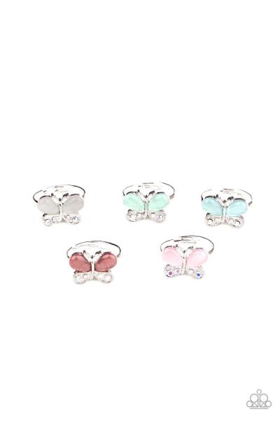 Kids Moonstone Butterfly Ring