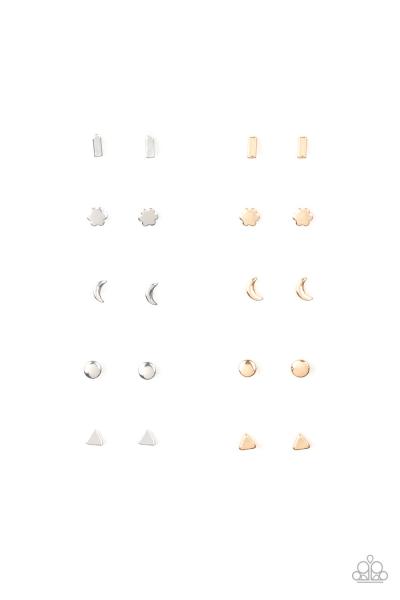 Kids Metal Shape Post Earring