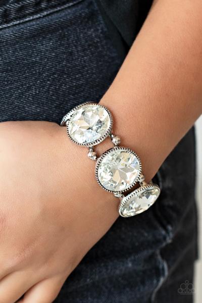 Powerhouse Hustle White Bracelet 